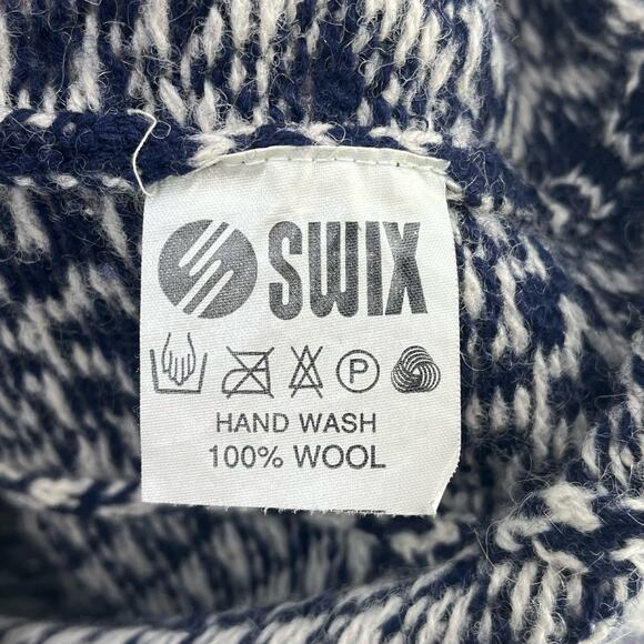 Sondre Nordic Wool Fair Isle Sweater Mens Size Medium Metal Clasp Closure - Picture 6 of 6